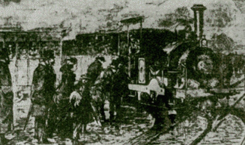 Notícia histórica da primeira viagem de comboio Barreiro -Vendas Novas Notícia histórica da primeira viagem de comboio Barreiro -Vendas Novas