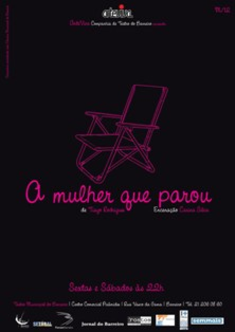 ArteViva estreia “A Mulher que Parou” sexta-feira no âmbito do Mês do Teatro ArteViva estreia “A Mulher que Parou” sexta-feira no âmbito do Mês do Teatro