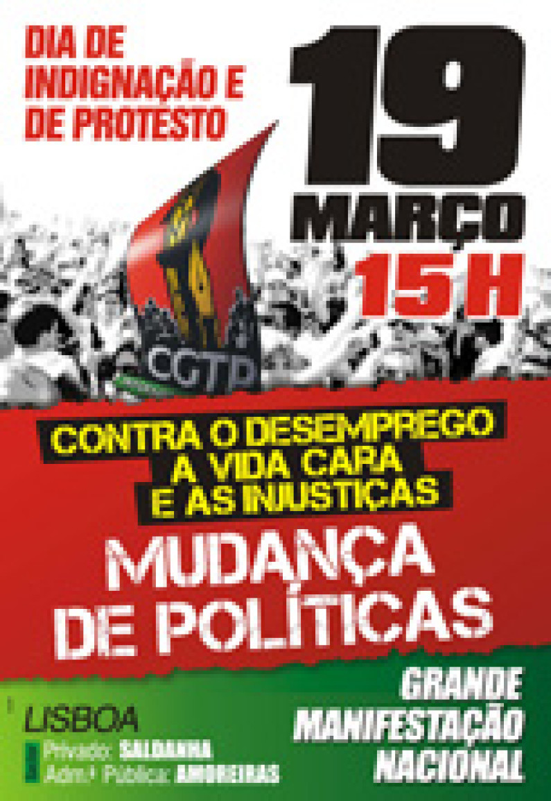 TODOS AO 19 DE MARÇO ! TODOS AO 19 DE MARÇO !