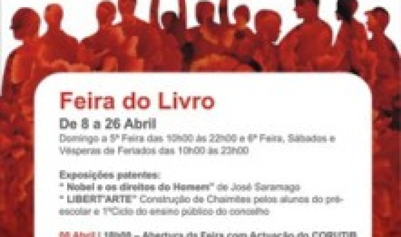 FEIRA DO LIVRO ACOLHE VÁRIAS ACTIVIDADES FEIRA DO LIVRO ACOLHE VÁRIAS ACTIVIDADES