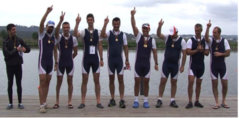 Mais 5 titulos de campeões nacionais DE REMO para o Barreiro Mais 5 titulos de campeões nacionais DE REMO para o Barreiro