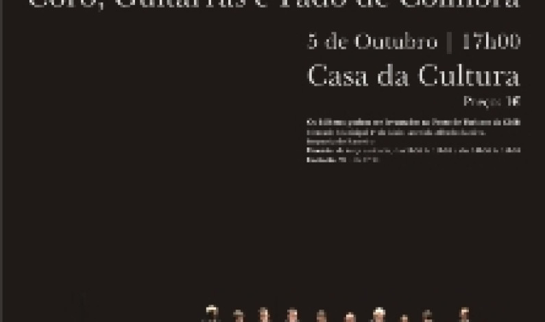 MÊS DA MÚSICA – Alma de Coimbra Coro, Guitarras e Fado de Coimbra MÊS DA MÚSICA – Alma de Coimbra Coro, Guitarras e Fado de Coimbra