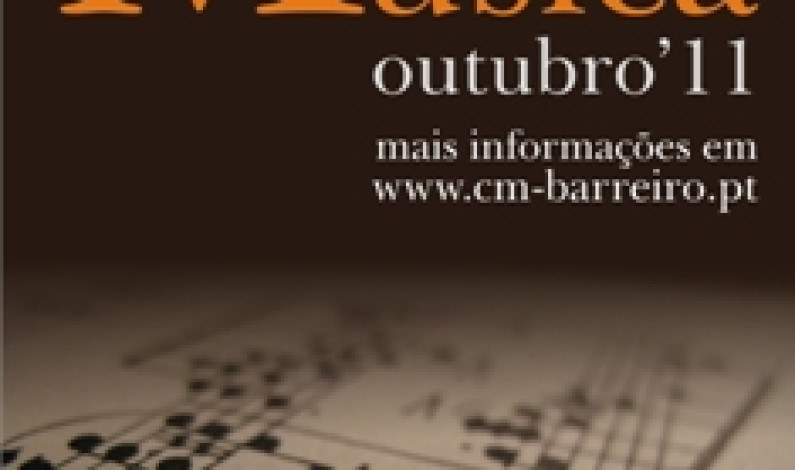 Outubro é Mês da Música no Barreiro Outubro é Mês da Música no Barreiro