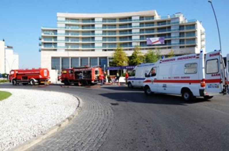 EXERCÍCIO DE SIMULACRO Testa Operacionalidade no Forum Barreiro EXERCÍCIO DE SIMULACRO Testa Operacionalidade no Forum Barreiro