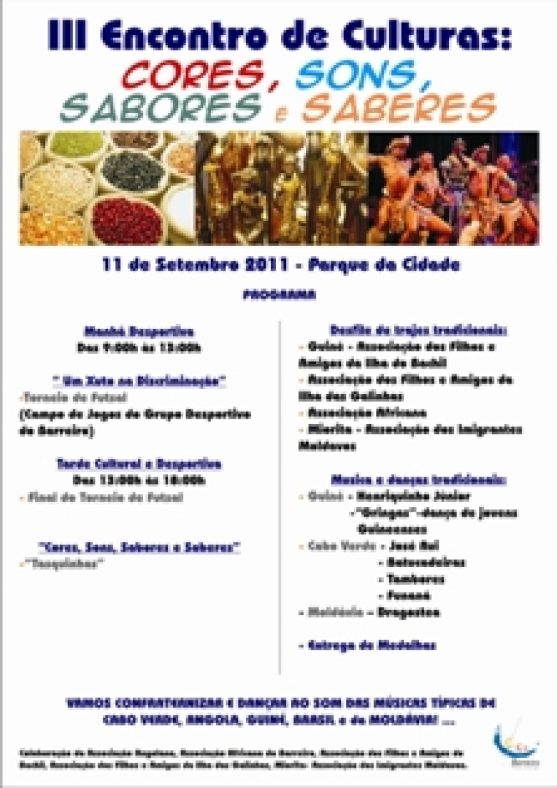 Encontro de Culturas no Parque da Cidade Encontro de Culturas no Parque da Cidade