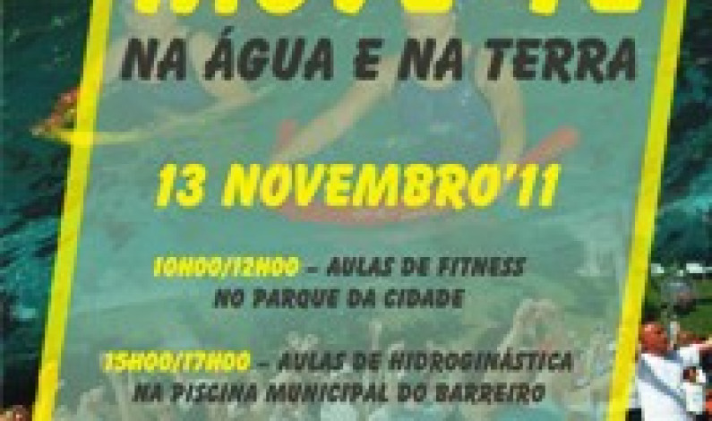 Move-te – na Água e na Terra” na Piscina Municipal do Barreiro e no Parque da Cidade Move-te – na Água e na Terra” na Piscina Municipal do Barreiro e no Parque da Cidade