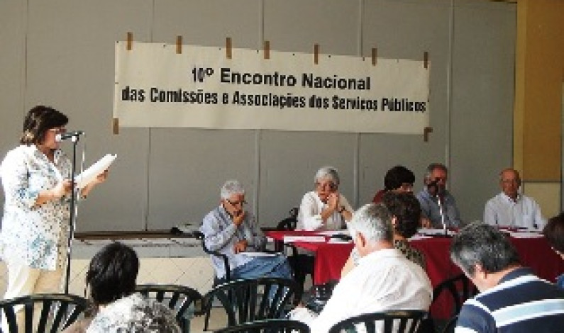 10º. Encontro Nacional de Comissões de utentes dos Serviços Públicos-MUSP 10º. Encontro Nacional de Comissões de utentes dos Serviços Públicos-MUSP