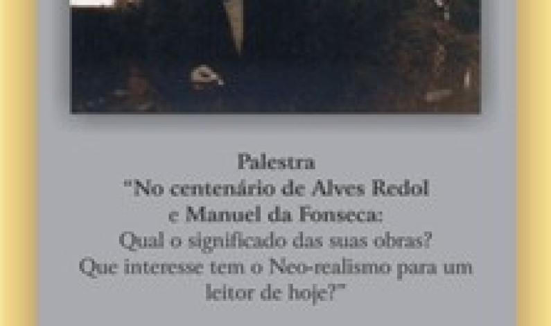 Biblioteca Municipal  do Barreiro acolhe Palestra sobre obra de Alves Redol e Manuel da Fonseca Biblioteca Municipal  do Barreiro acolhe Palestra sobre obra de Alves Redol e Manuel da Fonseca
