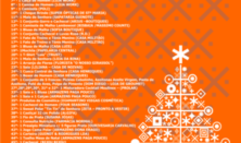 Passatempo de Natal do Comércio Tradicional decorre até Janeiro Passatempo de Natal do Comércio Tradicional decorre até Janeiro