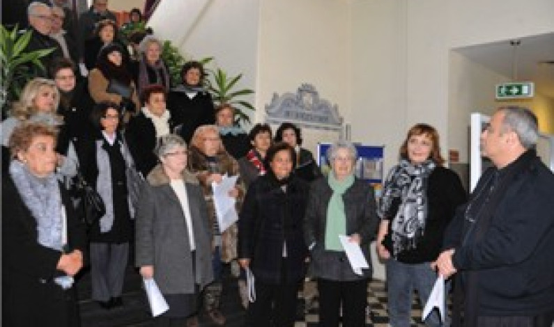 CorUTIB canta Janeiras nos Paços do Concelho CorUTIB canta Janeiras nos Paços do Concelho