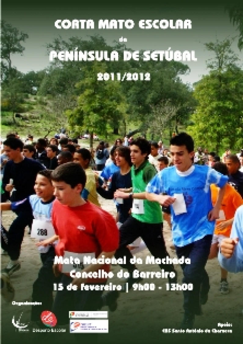 Corta-Mato Escolar da Península de Setúbal, na Mata Nacional da Machada, a 15 de fevereiro Corta-Mato Escolar da Península de Setúbal, na Mata Nacional da Machada, a 15 de fevereiro
