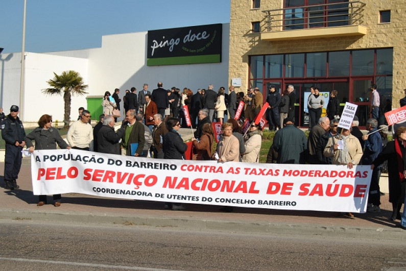 A defesa do Serviço Nacional de Saúde está também nas mãos dos Barreirenses! A defesa do Serviço Nacional de Saúde está também nas mãos dos Barreirenses!