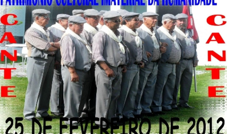 O CANTE ALENTEJANO A PATRIMÓNIO CULTURAL IMATERIAL DA HUMANIDADE O CANTE ALENTEJANO A PATRIMÓNIO CULTURAL IMATERIAL DA HUMANIDADE