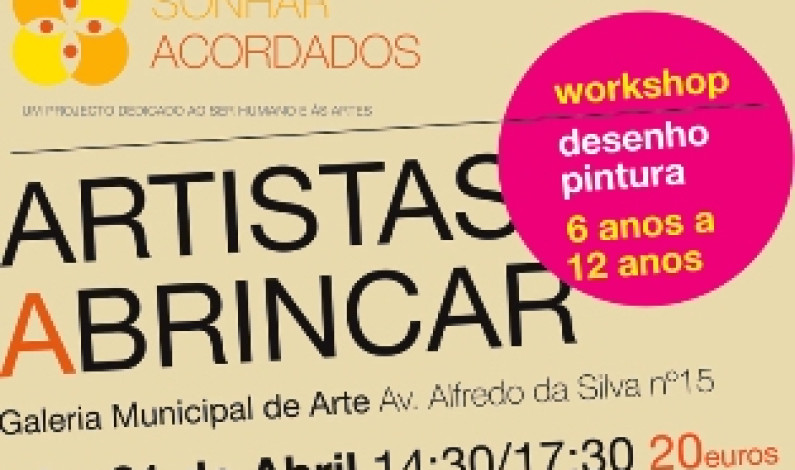 ARTISTAS A BRINCAR | WORKSHOP DE DESENHO E PINTURA ARTISTAS A BRINCAR | WORKSHOP DE DESENHO E PINTURA