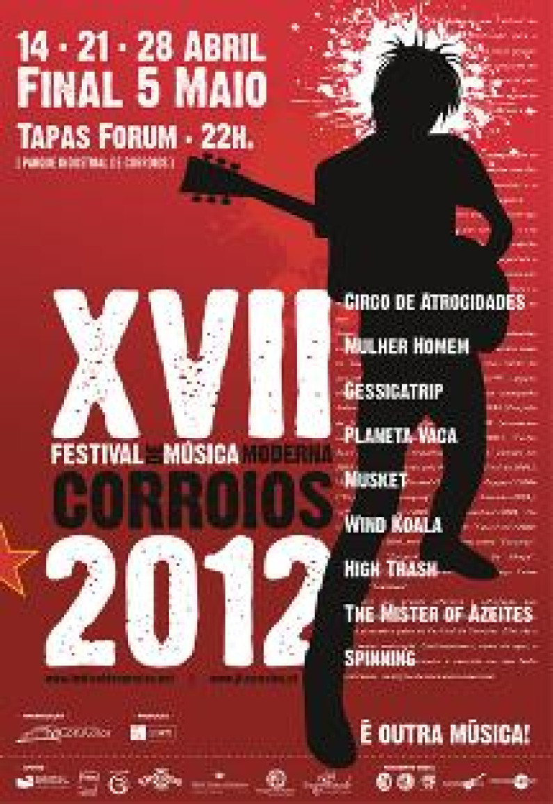 Eleitos para o 17º Festival de Música Moderna de Corroios Eleitos para o 17º Festival de Música Moderna de Corroios