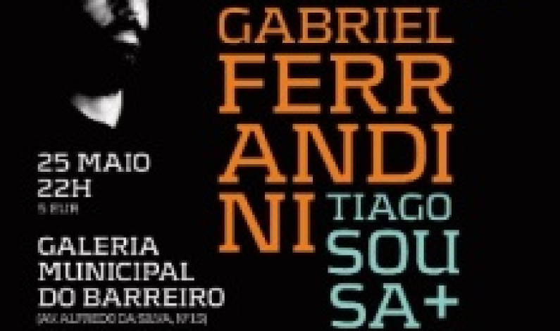 Concerto de Norberto Lobo, Gabriel Ferrandini e dos barreirenses Cláudio Fernandes e Tiago Sousa Concerto de Norberto Lobo, Gabriel Ferrandini e dos barreirenses Cláudio Fernandes e Tiago Sousa