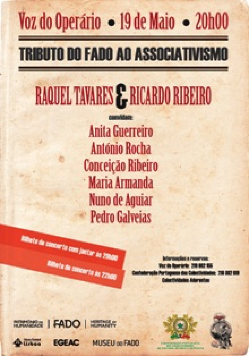 “Tributo do Fado ao Associativismo”, “Tributo do Fado ao Associativismo”,