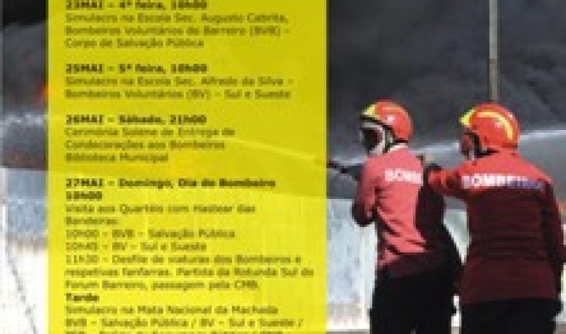 Semana da Protecção Civil 23 a 30 de maio no Barreiro Semana da Protecção Civil 23 a 30 de maio no Barreiro