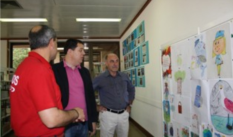 Proteção Civil Exposição de trabalhos na Biblioteca Proteção Civil Exposição de trabalhos na Biblioteca