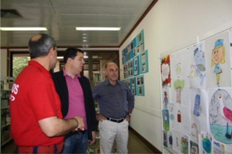 Proteção Civil Exposição de trabalhos na Biblioteca Proteção Civil Exposição de trabalhos na Biblioteca