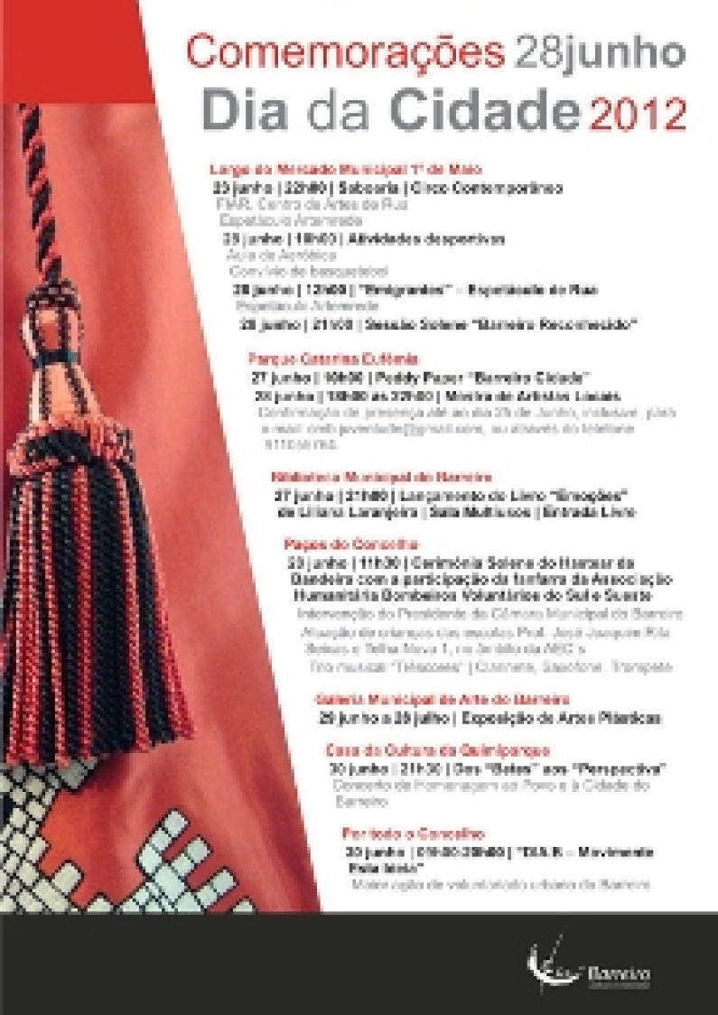 Dia 28 de Junho, Feriado Municipal Barreiro está de parabéns Dia 28 de Junho, Feriado Municipal Barreiro está de parabéns