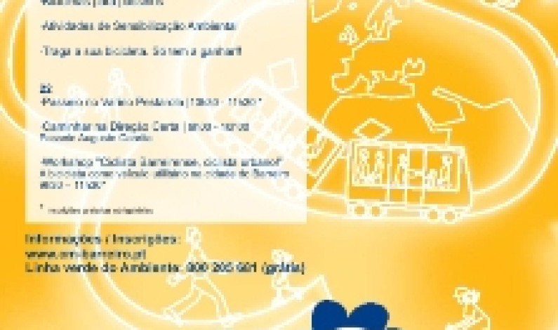 Semana Europeia da Mobilidade 2012 ECO-MOINHO DO JIM ACOLHE INICIATIVAS Semana Europeia da Mobilidade 2012 ECO-MOINHO DO JIM ACOLHE INICIATIVAS