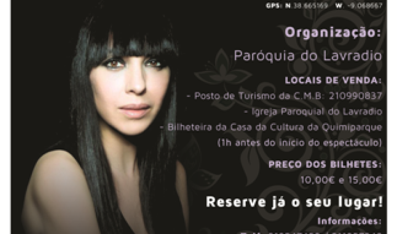 Teresa Salgueiro apresenta «O Mistério» no Barreiro Teresa Salgueiro apresenta «O Mistério» no Barreiro