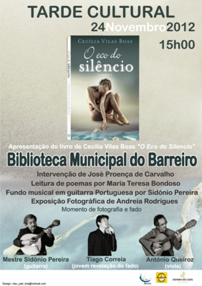 TARDE CULTURAL NA BIBLIOTECA MUNICIPAL DO BARREIRO TARDE CULTURAL NA BIBLIOTECA MUNICIPAL DO BARREIRO