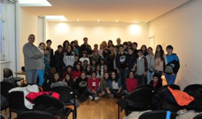 PROJETO “CLUBE EUROPEU” ALUNOS E PROFESSORES DE ITÁLIA E ESPANHA visitam o barreiro PROJETO “CLUBE EUROPEU” ALUNOS E PROFESSORES DE ITÁLIA E ESPANHA visitam o barreiro