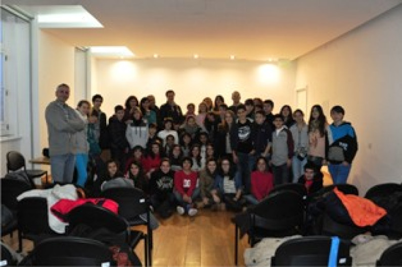 PROJETO “CLUBE EUROPEU” ALUNOS E PROFESSORES DE ITÁLIA E ESPANHA visitam o barreiro PROJETO “CLUBE EUROPEU” ALUNOS E PROFESSORES DE ITÁLIA E ESPANHA visitam o barreiro