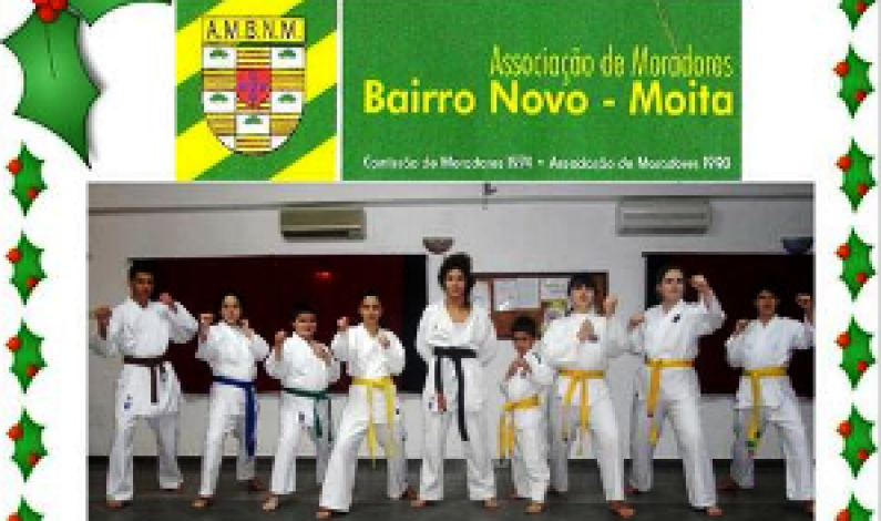 Aula de karaté Grátis oferecida pela Associação do Bairro Novo – Pinhal da Areia Aula de karaté Grátis oferecida pela Associação do Bairro Novo – Pinhal da Areia