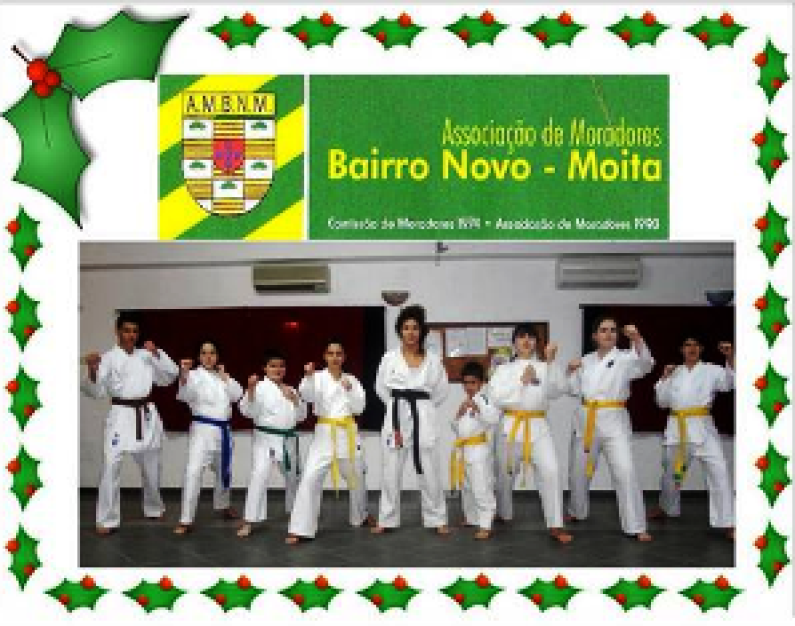 Aula de karaté Grátis oferecida pela Associação do Bairro Novo – Pinhal da Areia Aula de karaté Grátis oferecida pela Associação do Bairro Novo – Pinhal da Areia