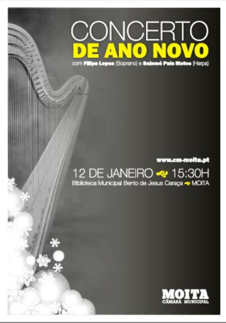 Concertos de Ano Novo no Município da Moita Concertos de Ano Novo no Município da Moita