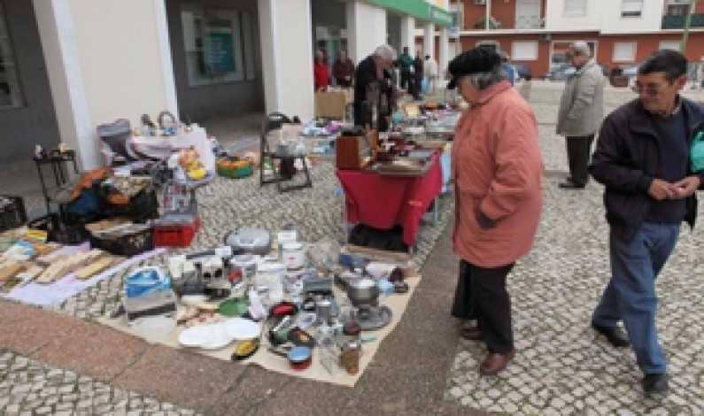 Feira de Antiguidades e Velharias anima Largo do Mercado na Moita Feira de Antiguidades e Velharias anima Largo do Mercado na Moita