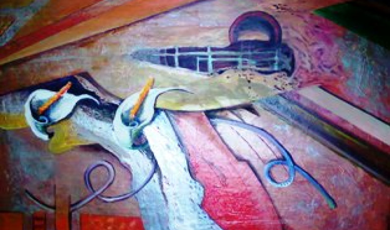 Na Moita Pintura de Darcy Morais em exposição no Posto de Turismo Na Moita Pintura de Darcy Morais em exposição no Posto de Turismo