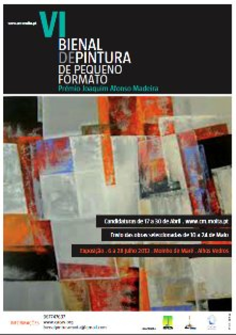 Abertas candidaturas para Bienal de Pintura de Pequeno Formato – Prémio Joaquim Afonso Madeira Abertas candidaturas para Bienal de Pintura de Pequeno Formato – Prémio Joaquim Afonso Madeira