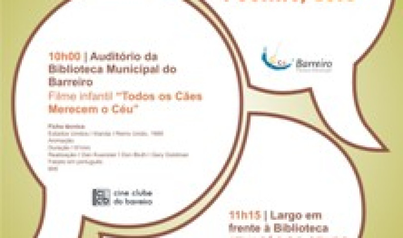 “Todos os Cães Merecem o Céu” na Biblioteca “Todos os Cães Merecem o Céu” na Biblioteca