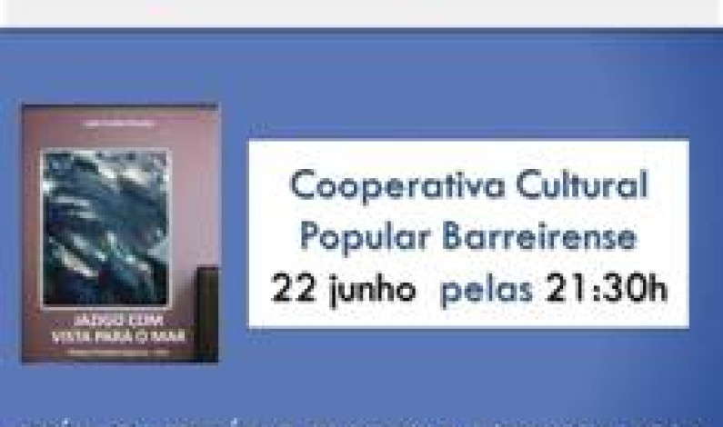 João Carlos Pereira, apresenta livro “Jazigo com vista para o mar” João Carlos Pereira, apresenta livro “Jazigo com vista para o mar”