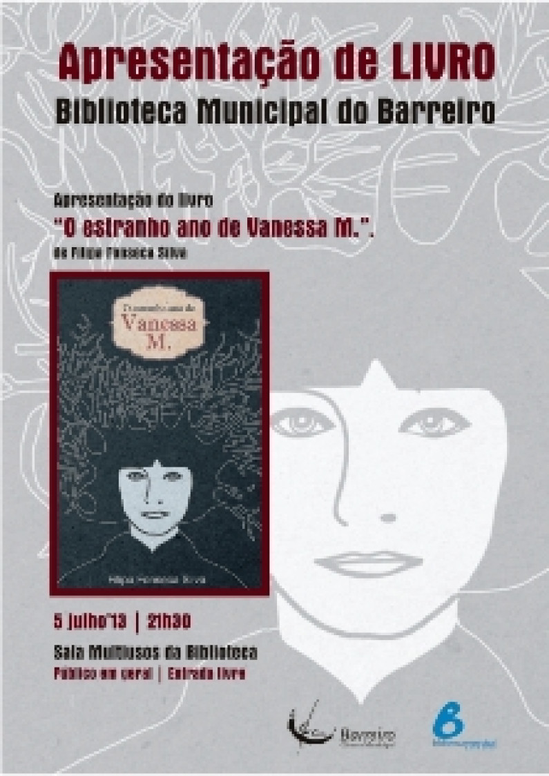 APRESENTAÇÃO DO LIVRO “O ESTRANHO ANO DE VANESSA M.” APRESENTAÇÃO DO LIVRO “O ESTRANHO ANO DE VANESSA M.”
