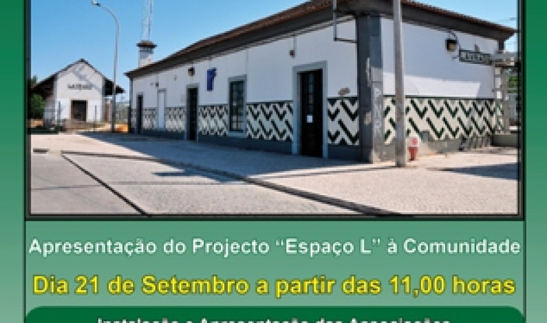Estação Aberta – Espaço L Antiga Estação do Lavradio “abre” portas a 21 Setembro! Estação Aberta – Espaço L Antiga Estação do Lavradio “abre” portas a 21 Setembro!