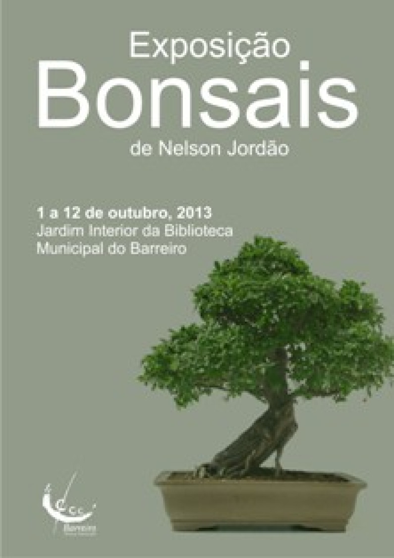 Exposição de Bonsais no Jardim Interior da Biblioteca Municipal Exposição de Bonsais no Jardim Interior da Biblioteca Municipal