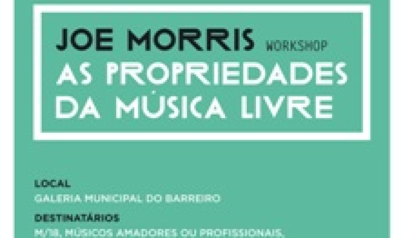 Workshop com Joe Morris: As propriedades da música livre – OUT.FEST 2013 Workshop com Joe Morris: As propriedades da música livre – OUT.FEST 2013