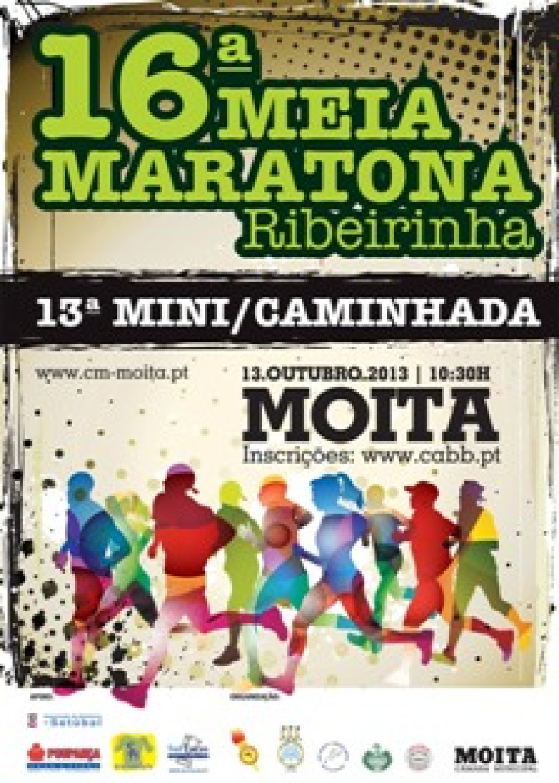 Inscrições abertas para a 16ª Meia e 13ª Mini  Maratonas Ribeirinhas da Moita Inscrições abertas para a 16ª Meia e 13ª Mini  Maratonas Ribeirinhas da Moita