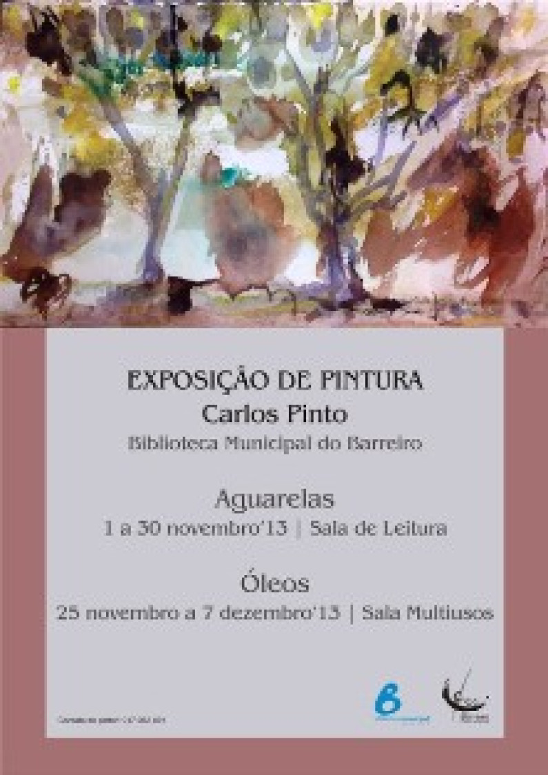 EXPOSIÇÕES DE PINTURA DE CARLOS PINTO EXPOSIÇÕES DE PINTURA DE CARLOS PINTO