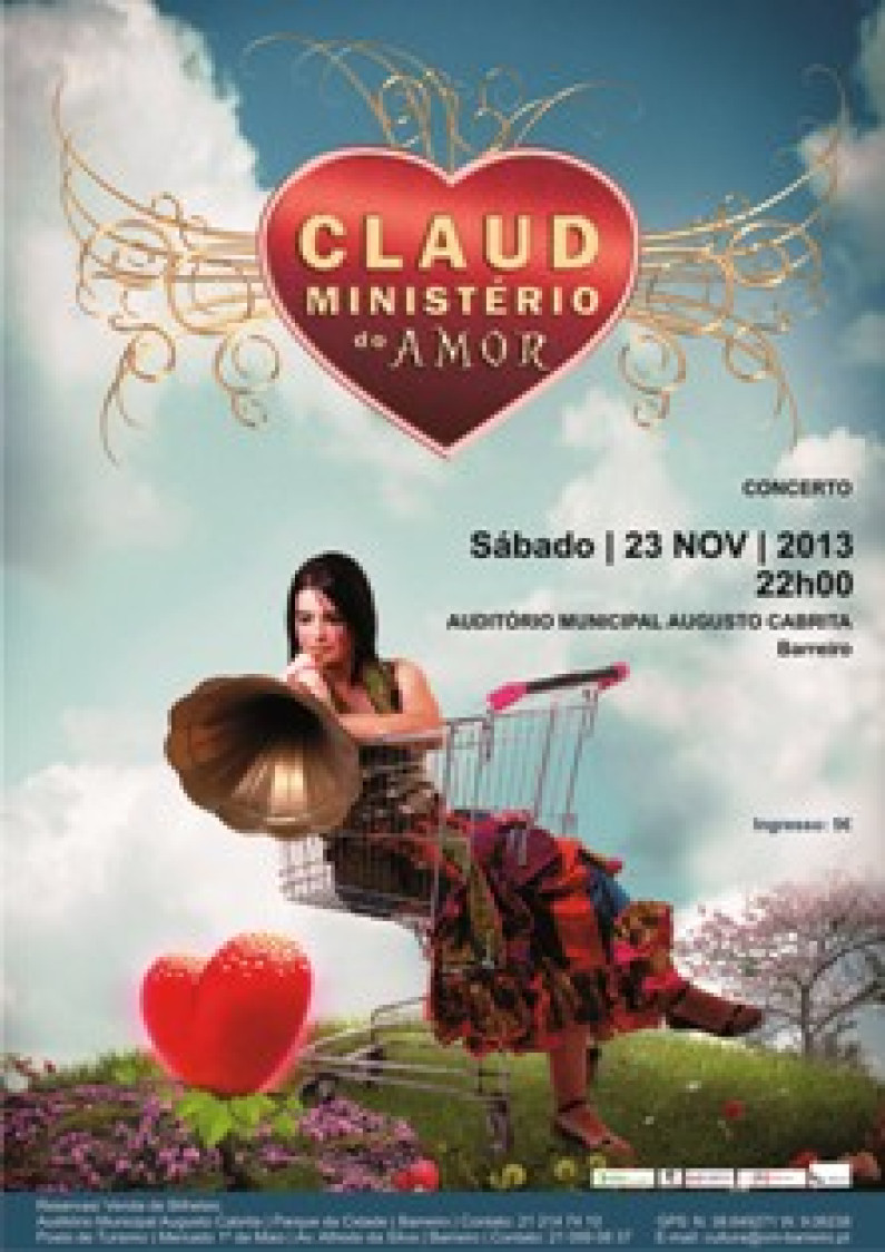 Claud apresenta “Ministério do Amor” AMAC | 23 de novembro Claud apresenta “Ministério do Amor” AMAC | 23 de novembro