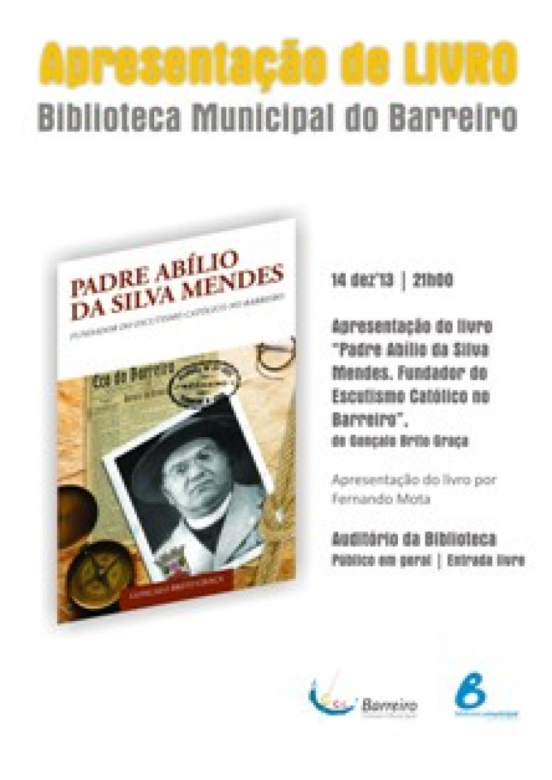 APRESENTAÇÃO DO LIVRO “PADRE ABÍLIO DA SILVA MENDES APRESENTAÇÃO DO LIVRO “PADRE ABÍLIO DA SILVA MENDES