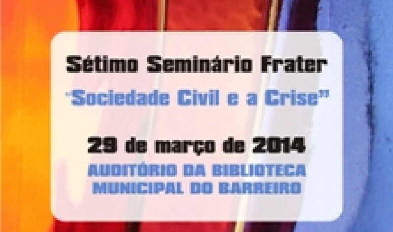 ASSOCIAÇÃO CLÍNICA FRATER PROMOVE SÉTIMO SEMINÁRIO ASSOCIAÇÃO CLÍNICA FRATER PROMOVE SÉTIMO SEMINÁRIO