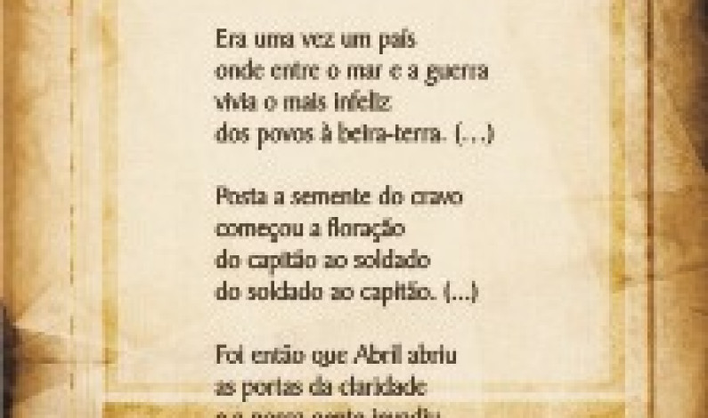 20 A 26 de Março 2014 “A Poesia saiu à Rua” 20 A 26 de Março 2014 “A Poesia saiu à Rua”