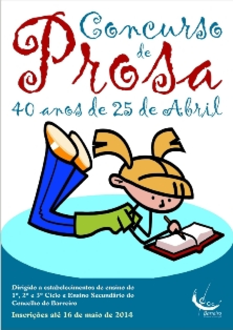 Concursos de Arte e Prosa dirigido ao público escolar Concursos de Arte e Prosa dirigido ao público escolar