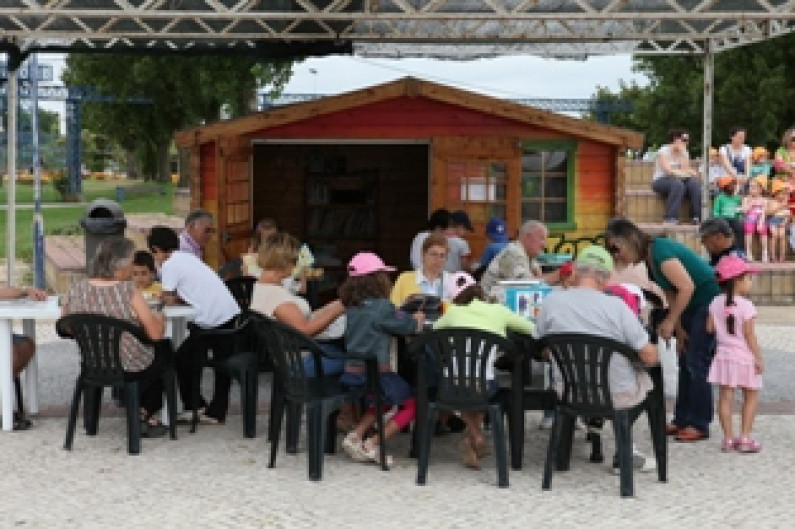 No Município da Moita Bibliotecas de verão na praia e no parque No Município da Moita Bibliotecas de verão na praia e no parque